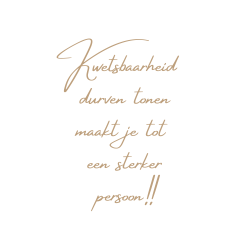 Kwetsbaarheid durven tonen maakt je tot een sterker persoon!